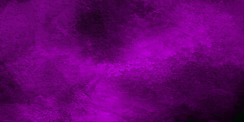 Abstract purple wall texture and background. Grunge purple background texture.  Industrial minimalistic backdrop for interior and design. Dark violet Stucco Wall Background.