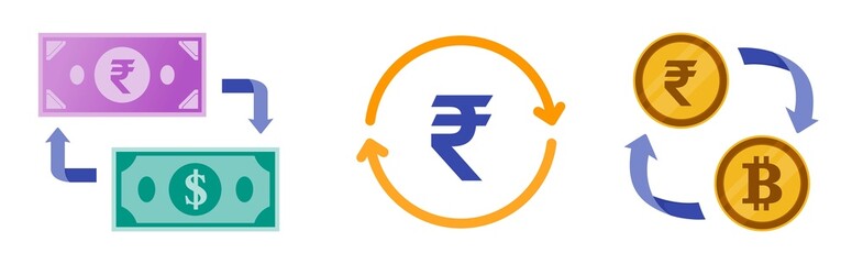 Indian Rupee Foreign Currency and Crypto Exchange