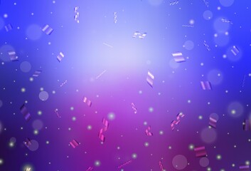 Light Blue, Red vector backdrop with dots.