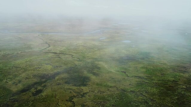 Rohe Landschaft auf der Vulkaninsel Island