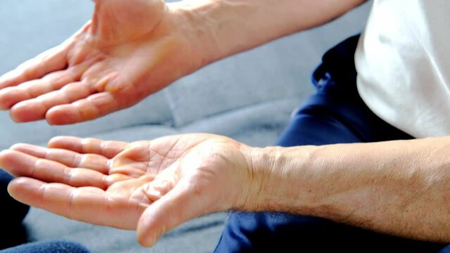 adult male hands holding kid hands, Family Help Care Concept, small hands in fathers hand, touching moment, touch of child and old man, grandfather, parents and child, adopted children, adoption