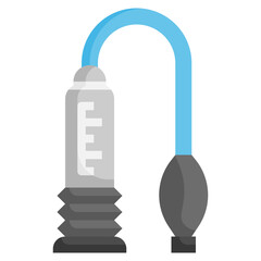 PENIS PUMP flat icon