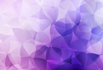 Light Purple, Pink vector backdrop with memphis shapes.