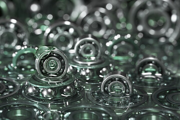 Lubricating oil. Ball bearing.