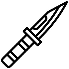 KNIFE line icon