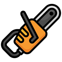 CHAIN SAW Filled Outline