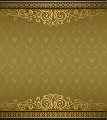 Vintage vector background