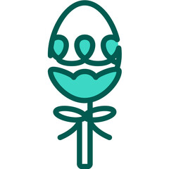 easter egg one color icon