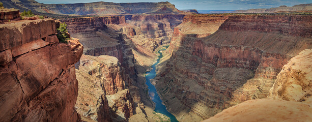 Colorado River in the Grand Canyon from Toroweap