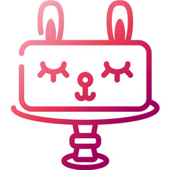 cake gradient icon