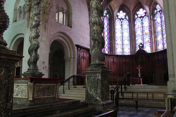 Fototapeta premium our lady cathedral in verdun (france)