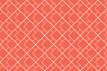 The geometric pattern with lines. Seamless vector background. White and pink texture. Graphic modern pattern. Simple lattice graphic design