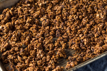 Healthy Homemade Chocolate Granola