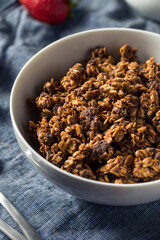 Healthy Homemade Chocolate Granola