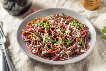 Homemade Red Wine Spaghetti