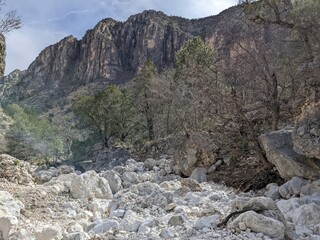 landscape in the mountains