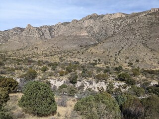 landscape in the mountains