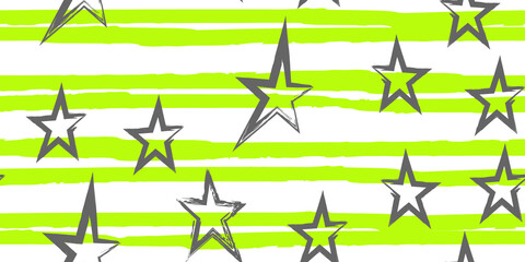 Creative stylish background. Brush stroke vector illustration. Seamless pattern.