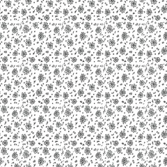 seamless floral background. pattern with flowers