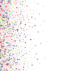 Red Circle Fiesta Texture. Circular Round Isolated. Green Festival Geometric Illustration. Blue Blast Dot.