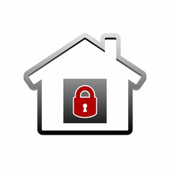 House lock icon