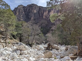 landscape in the mountains