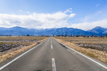おひさまロード　安曇野