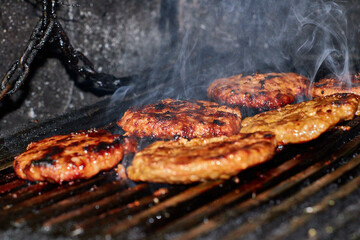 Foto de alimentos para hamburguesa