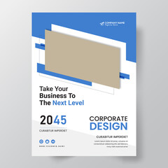 Corporate business flyer template Book Cover Design, Corporate Business flyer template vector design, Flyer Template Geometric shape used for business poster layout,