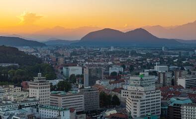 Ljubljana Sunset