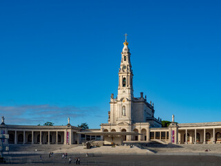 The Sanctuary of Fatima in a beautiful summer day, Portugal