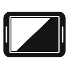 Broken tablet icon simple vector. Repair mobile