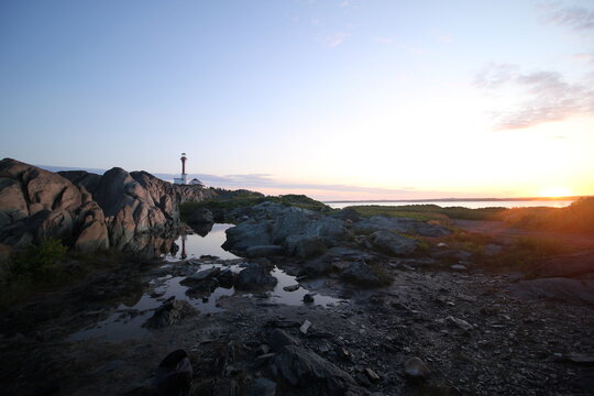 Cape Forchu In Yarmouth, Nova Scotia 