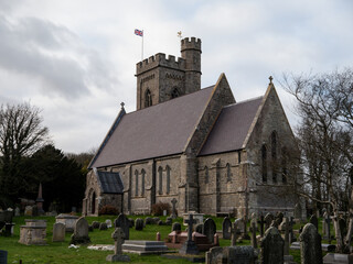 St Peters Church in Fairlight Sussex.