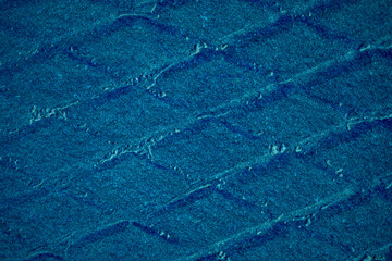 Blue colored grid with abstract pattern texture