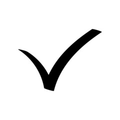 Checklist icon vector isolated. Check Mark icon.