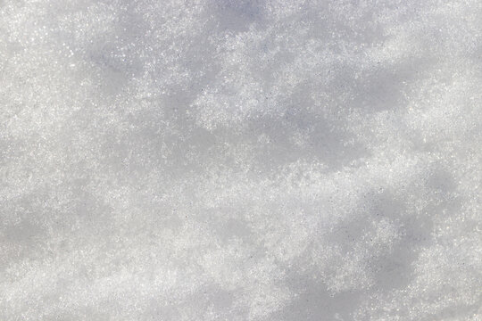 Close up of snow background