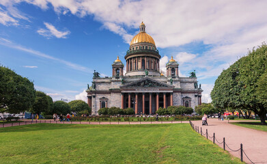 St. Isaac's Cathedral in St. Petersburg