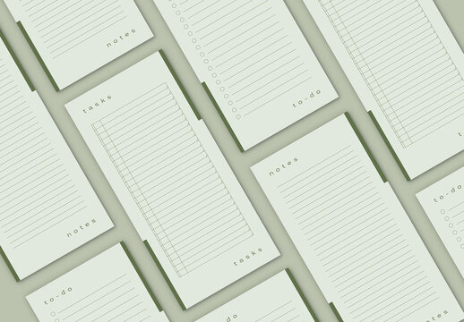 Set of Minimal Planner Layouts