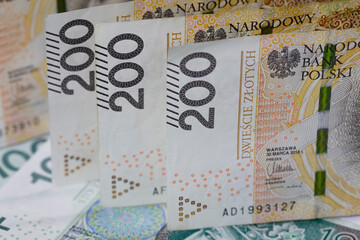 PLN money, Polish zloty banknotes