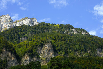 Swiss Alps in the vicinity of Lake Lucerne