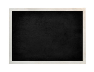 Fototapeta premium Blank old photo isolated on white