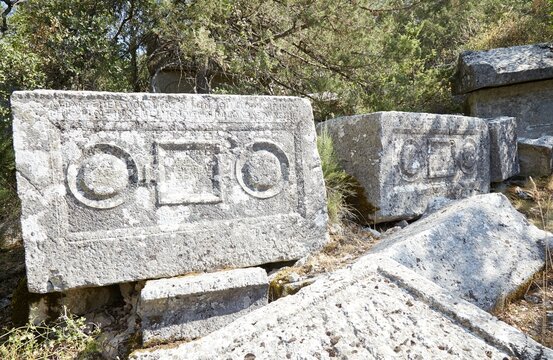 The unique necropolis of Termessos Ancient City