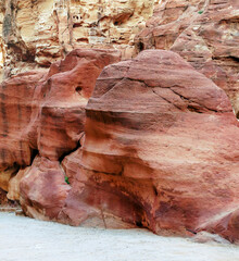 Ruins of the ancient city of Petra