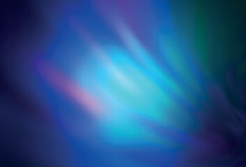 Dark Pink, Blue vector blurred and colored pattern.