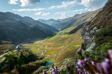 Fl&uuml;el&auml; Pass, Davos, Graub&uuml;nden, Switzerland.