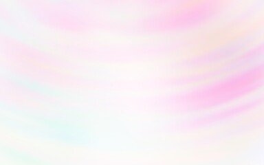 Light Pink, Yellow vector blurred shine abstract template.