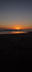 Fototapeta premium sunset on the beach