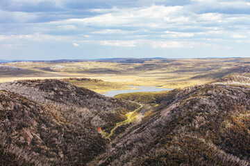 Summer Landscape at Mt Mckay Australia