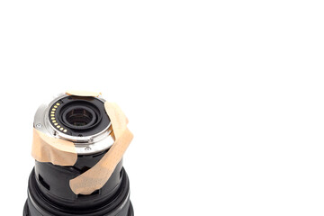 Poor quality repair camera lens
